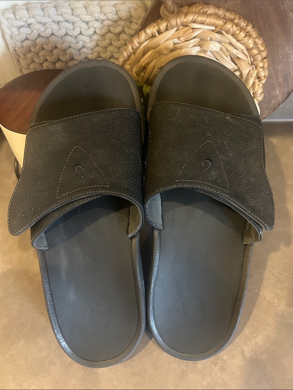 OluKai Men's Nalu Slides Sz 15